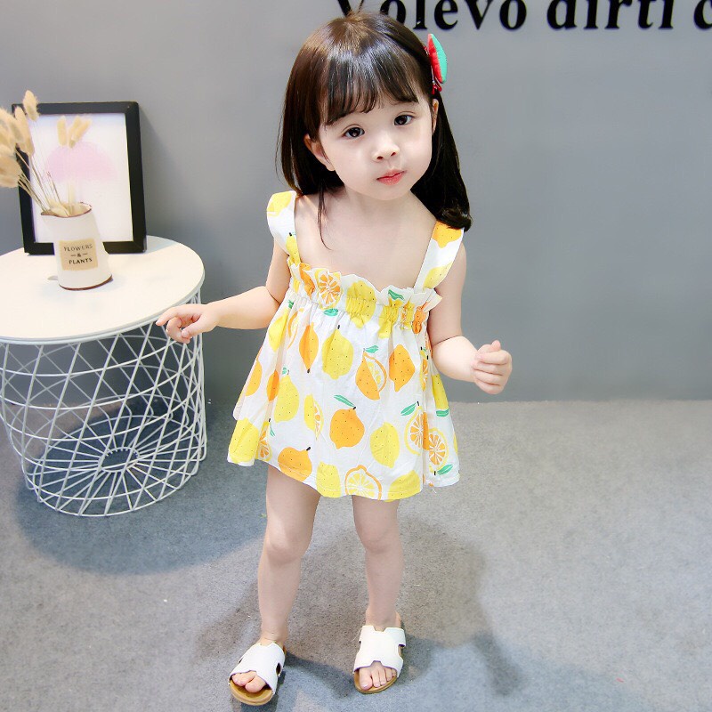 Váy Bé Gái  𝐅𝐑𝐄𝐄𝐒𝐇𝐈𝐏 Váy Công Chúa Phong Cách Hàn Quốc Đáng Yêu Cho Bé