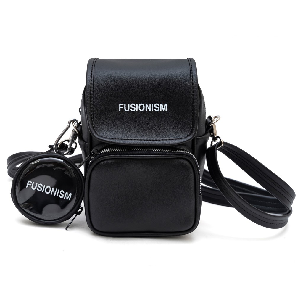 Leather Bag Fusionism (Đen)