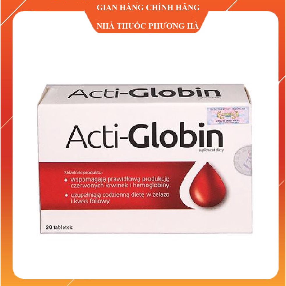 Viên uống bổ máu Acti- Globin ( Nhập khẩu chính hãng BA LAN)