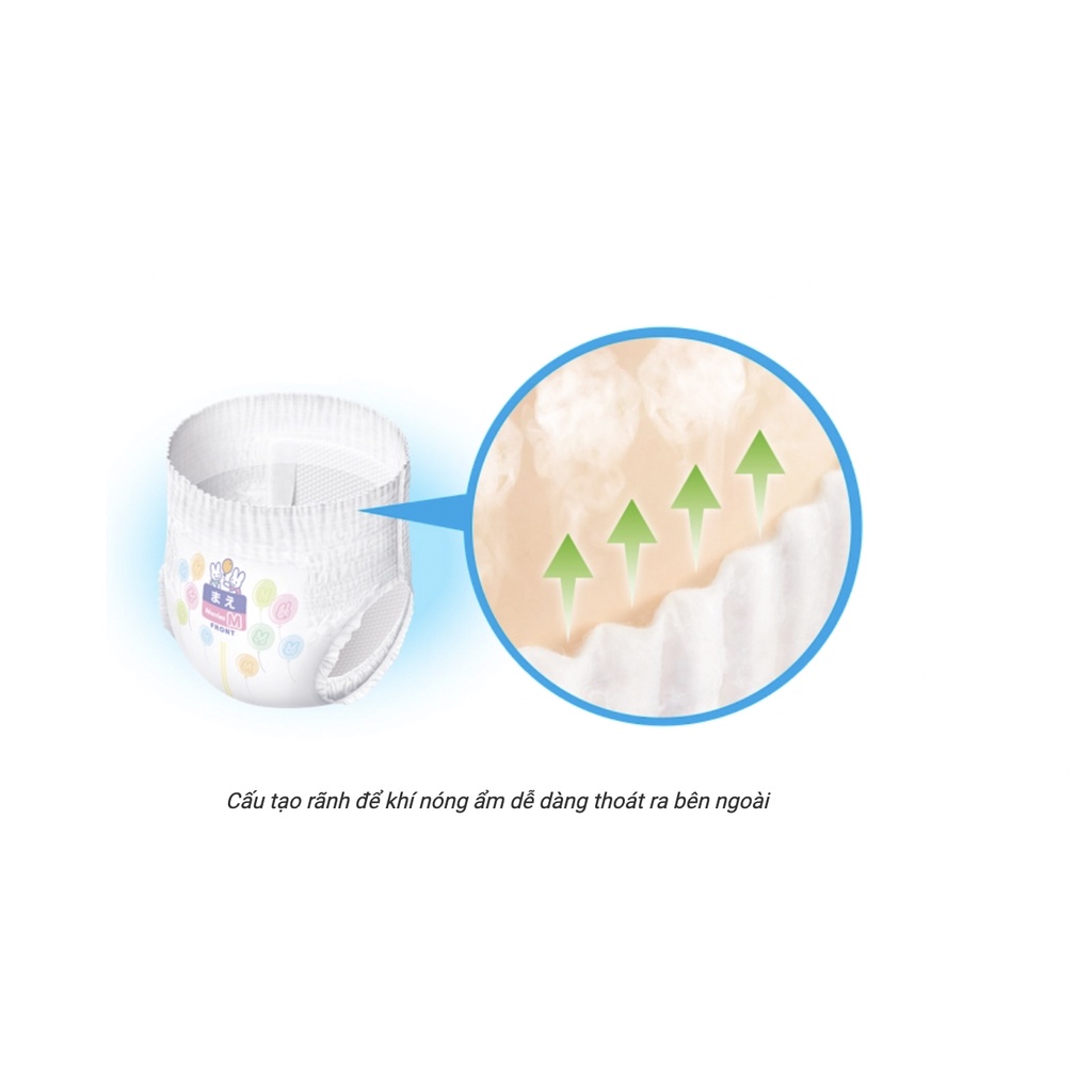 Bỉm Merries nội địa Nhật thêm miếng dán/quần NB96 / S88 / M68 / L58 / M64 / L50 /XL44