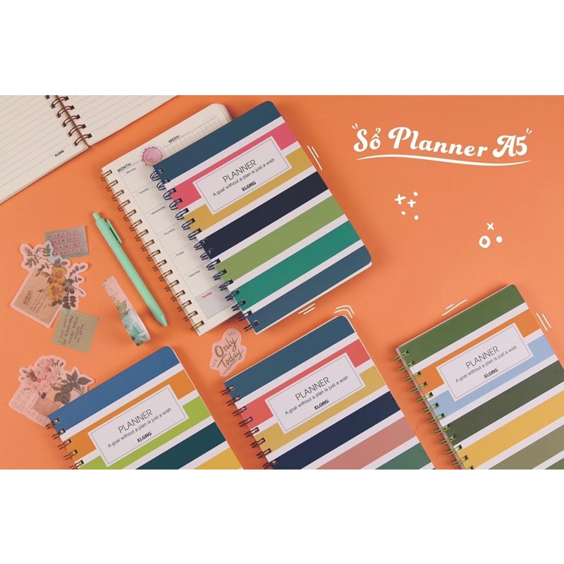 KLONG - Sổ Kế Hoạch Planner A5 - 945