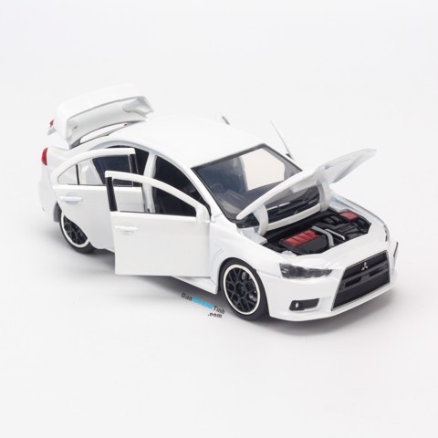 Mô hình xe Mitsubishi Evolution X 1:32 Jackie Kim