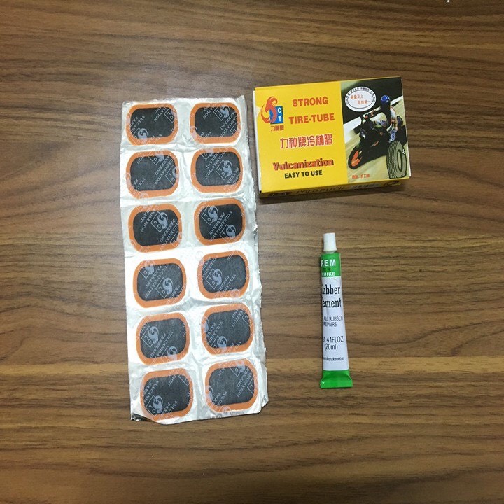 Bộ vá săm SIÊU TIỆN DỤNG cho xe đạp xe máy,bộ vá dự phòng cực CẦN THIẾT cho lái xe. - DCVX