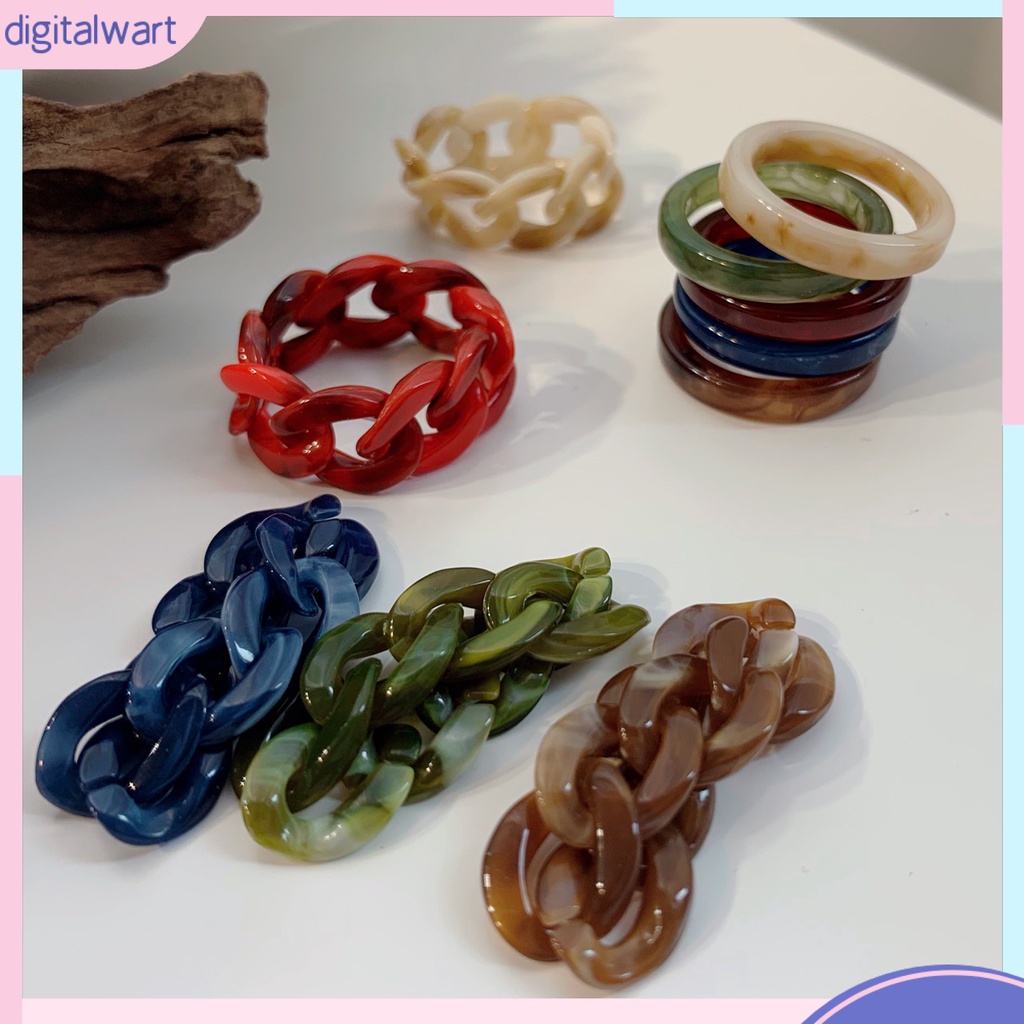 Set 2 Nhẫn Đeo Tay Phong Cách Retro Thời Trang Cho Nữ
