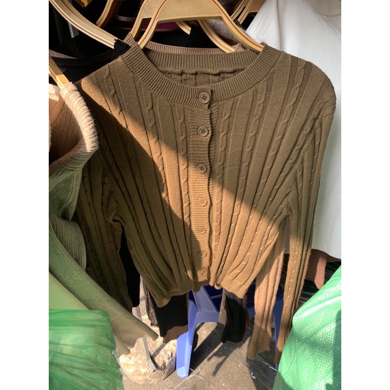 ÁO LEN NÚT THỪNG CHẤT ĐẸP MS15202 | BigBuy360 - bigbuy360.vn