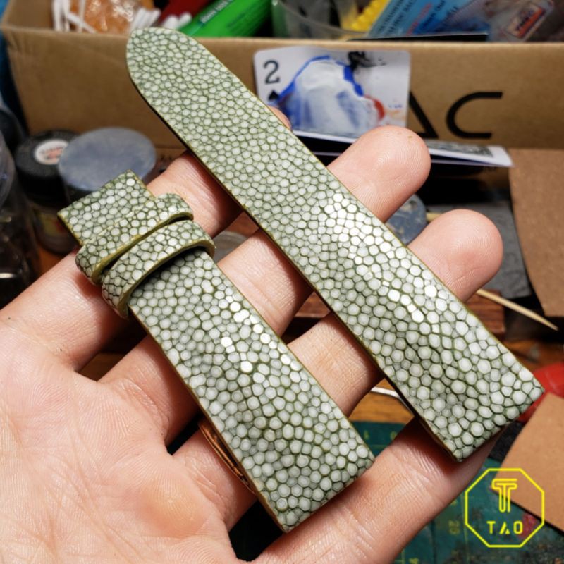 Dây đôngc hồ handmade da cá đuối cao cấp