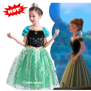 Đầm Công Chúa Anna. Váy Đầm Anna dễ thương