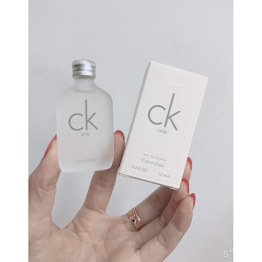Nước Hoa Unisex Calvin Klein CK One EDT (15ml) - Scent of Perfumes