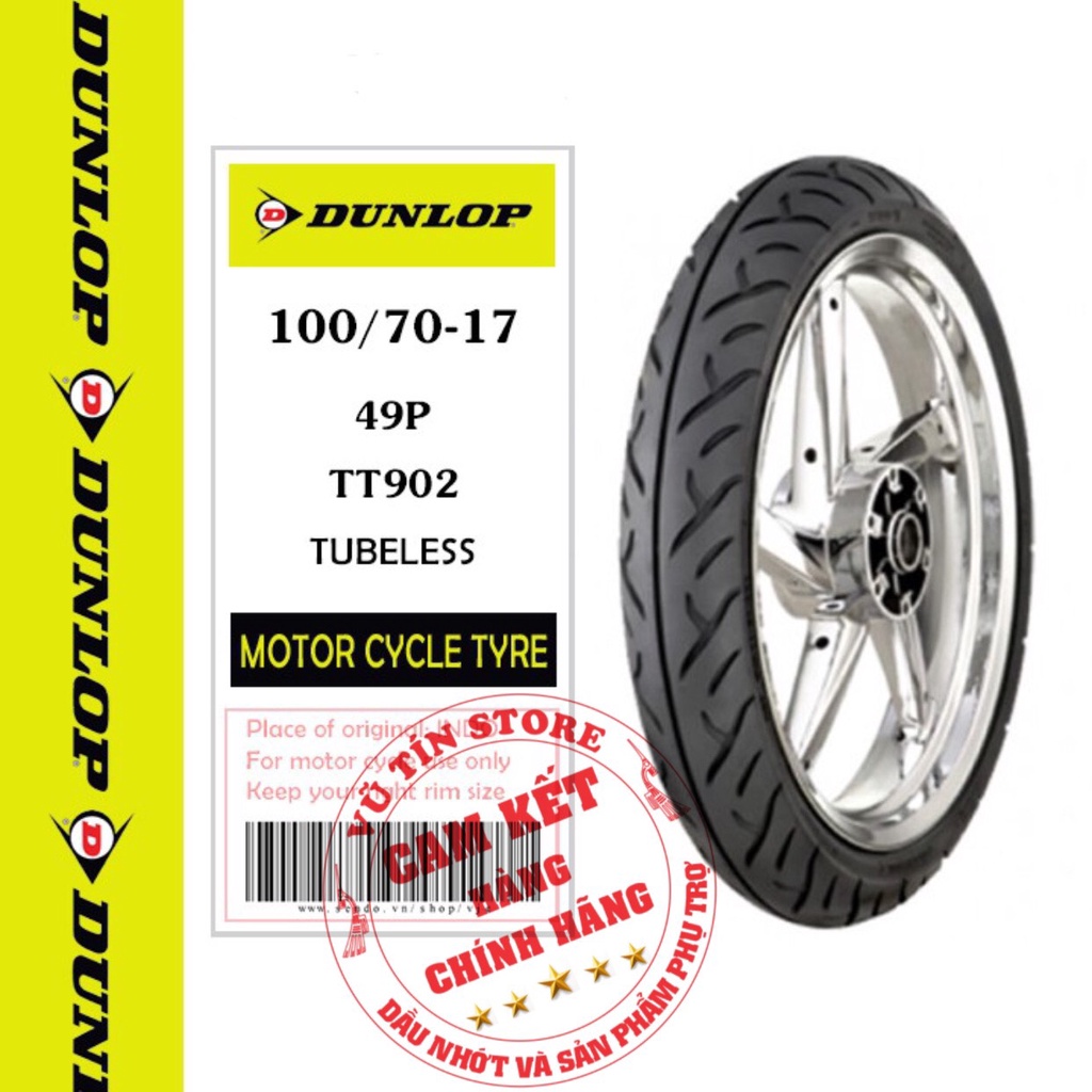 Vỏ xe máy Dunlop TT902 100/70-17