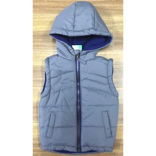 Áo gile phao lót nỉ WAGA DUDE dư xịn cho bé trai