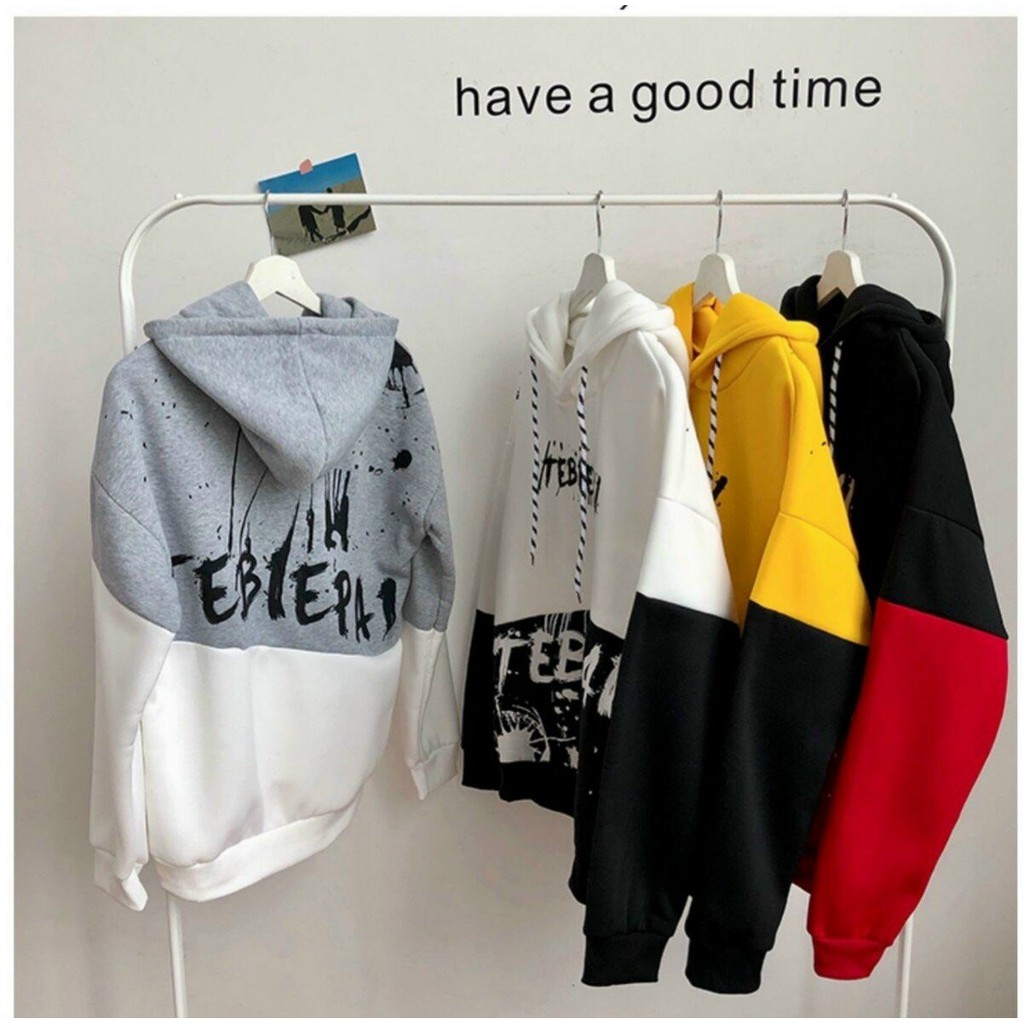 ÁO KHOÁC HOODIE NAM HÀN QUỐC 2 MÀU TEBIEPAI Unisex hoodies | WebRaoVat - webraovat.net.vn