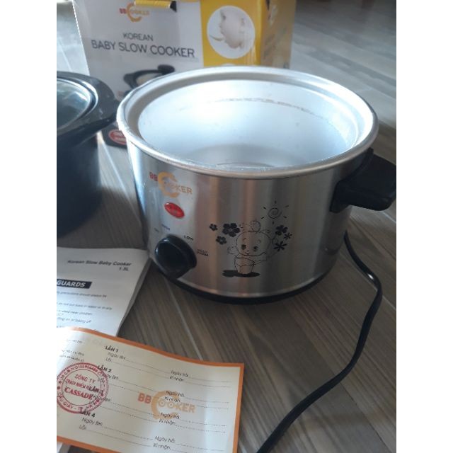 Nồi nấu cháo cho bé _BB Cooker_ chính hãng 1.5L