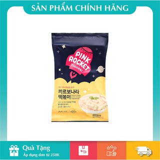 [HÀNG CHÍNH HÃNG] Bánh Gạo Topokki Pink Rocket Vị Phô Mai Gói 240gr
