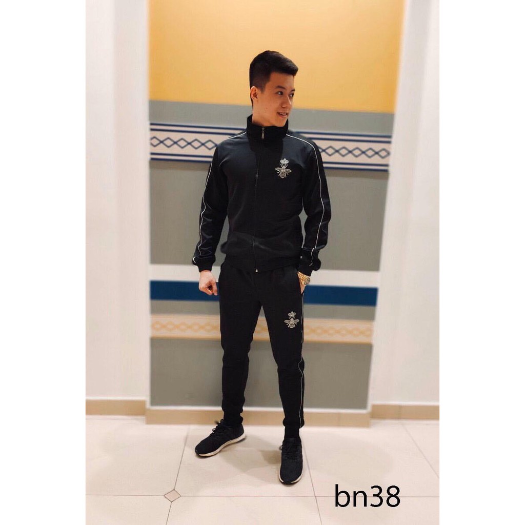 Bộ Nỉ Nam, Bộ Thu Đông Nam Nữ Hàn Quốc - BD113