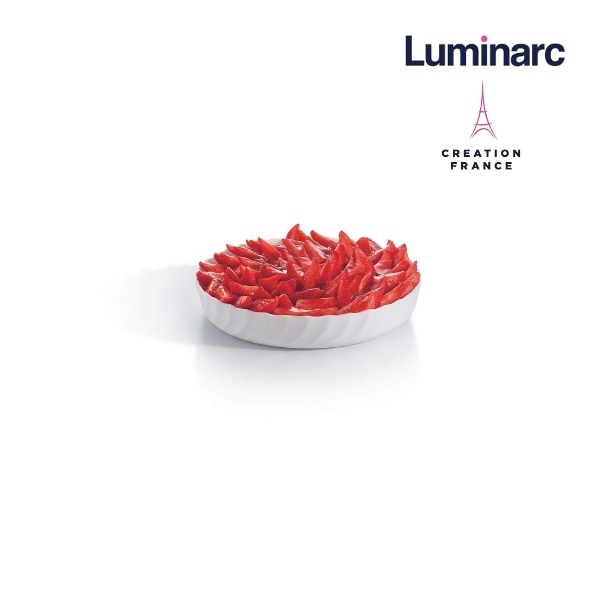 Khay Nướng Thuỷ Tinh Luminarc Smart Cuisine Trianon Tròn 26cm- LUKHP4021