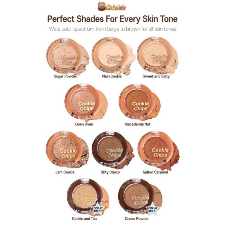 [Hàng mới về] Phấn mắt trang điểm ETUDE Look At My Eyes phiên bản Cookie 1.7g | BigBuy360 - bigbuy360.vn