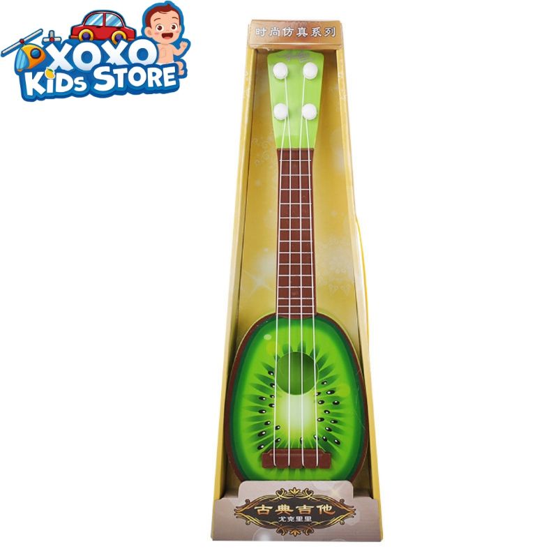 Mua Đàn Ukulele Mini Giả Gỗ Bằng Nhựa Giúp Bé Phát Triển Toàn Diện Về