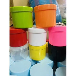 Hủ đựng kem 500g dẻo màu đen , xanh lá, xanh ngọc, hồng đậm hồng nhạc