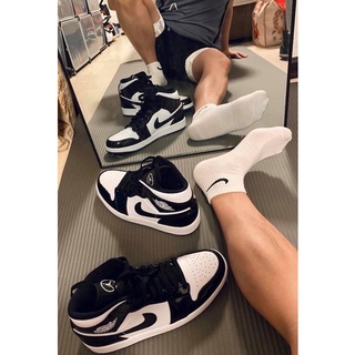 [ Chính Hãng ] Giày Air Jordan 1 Mid “ Carbon Fiber “ (DD1649 001 )