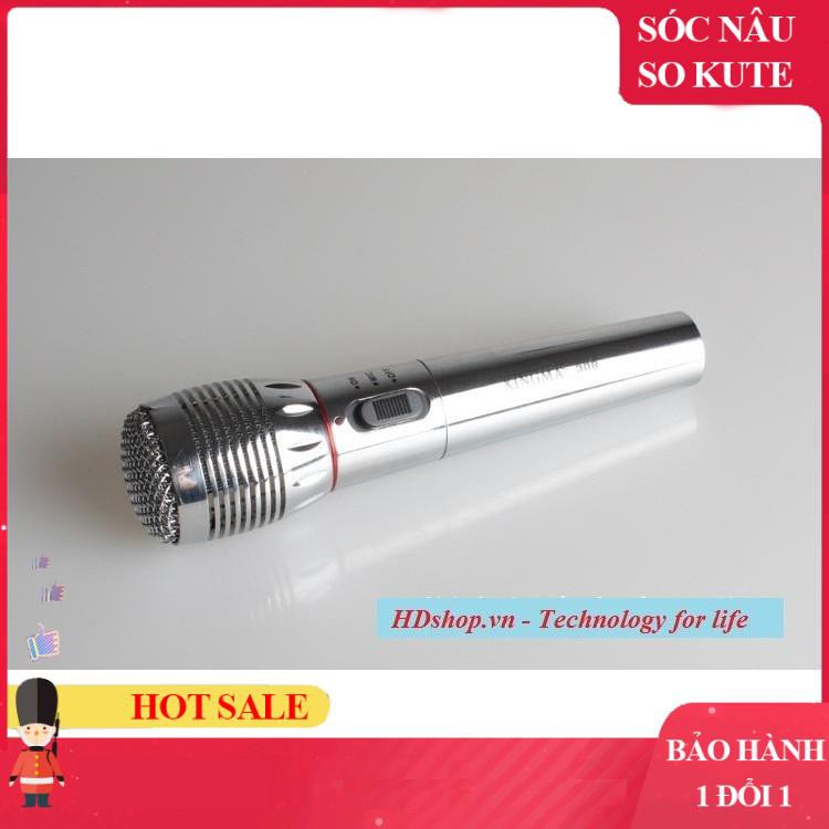 ✔️  Micro không dây hát karaoke, Mic có & không dây 2 trong 1, mua dụng cụ hát karaoke mẫu mới