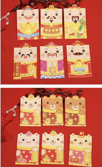 Sét 10 bao lì xì