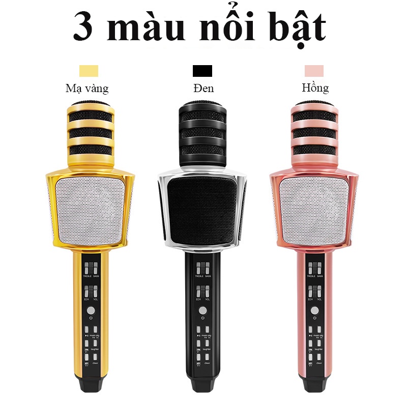 Micro Karaoke Bluetooth Không Dây SD17 Đa Năng - Mic Hát Có Đầu Bảo Vệ, Âm Thanh Sống Động, Chất Lượng