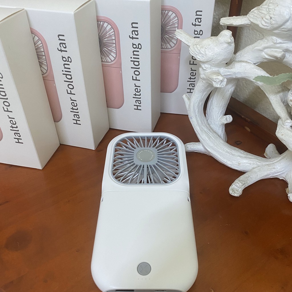 ☘️ Quạt cầm tay Mini Fan kiêm xạc dự phòng siêu đẹp ☘️