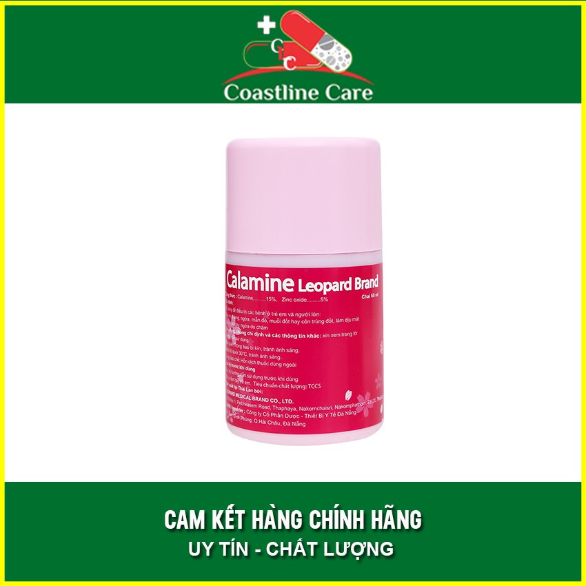 Dung dịch bôi ngoài da Calamine - làm dịu mát da, giảm ngứa, mẫn đỏ, muỗi đốt hay côn trung cắn - Coastlinecare Pharmacy