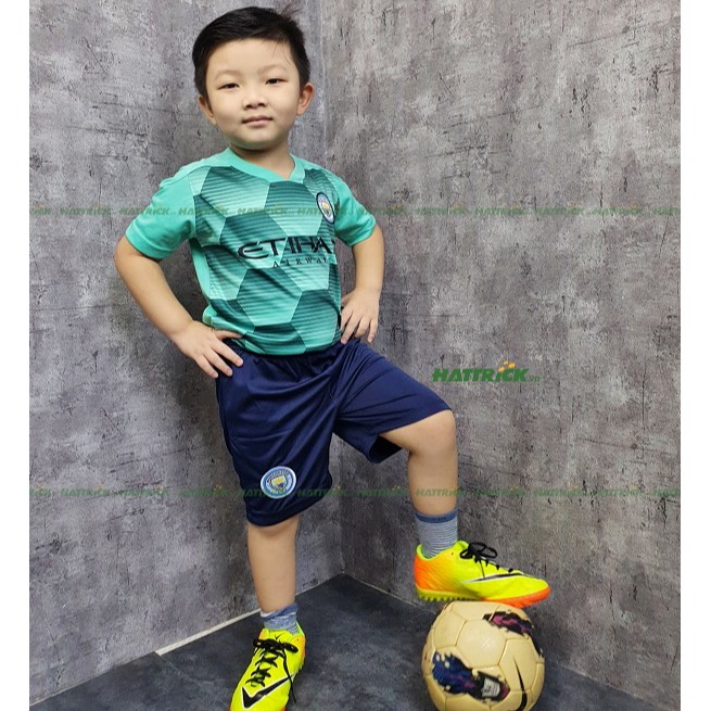 Bộ bóng đá trẻ em cho bé NHIỀU MẪU NHẤT (11kg - 41kg), thun Sài Gòn thoáng mát, may chất lượng, xưởng bán sỉ toàn quốc