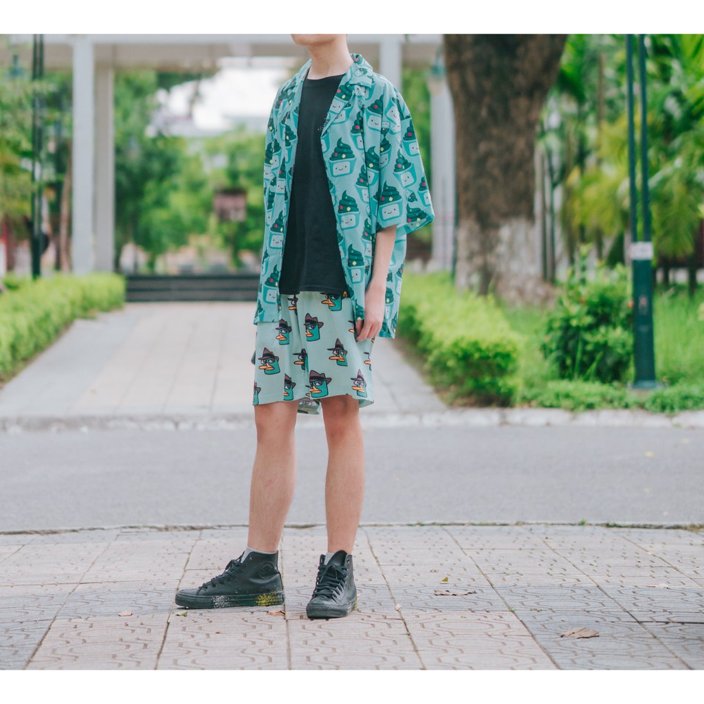 Quần Short Hoạt hình Vịt Perry