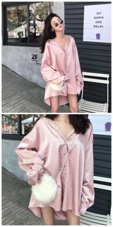 Sơ mi lụa bóng