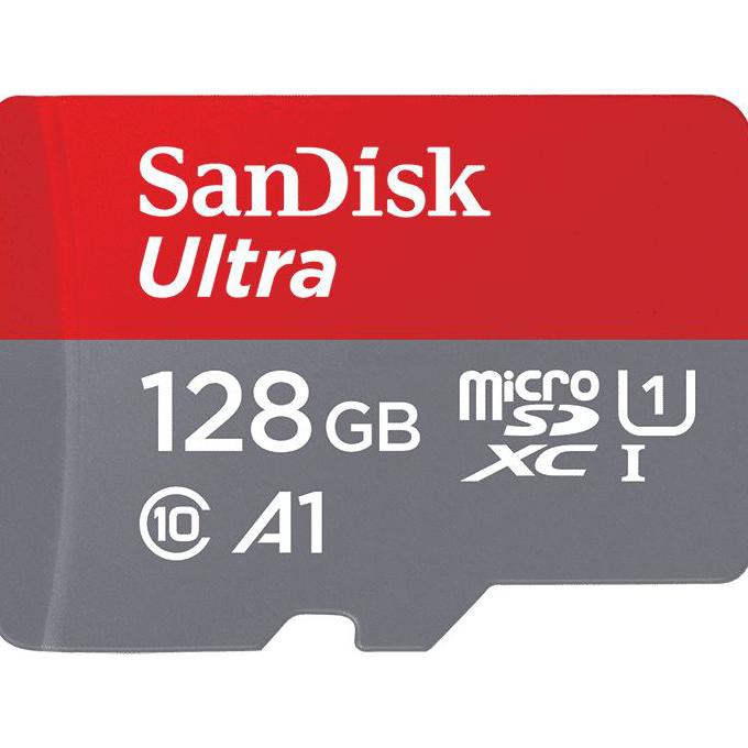 Đầu Chuyển Đổi Sandisk Ultra Uhs-1 A1 128gb Microsdxc Lên Đến 100mb / S