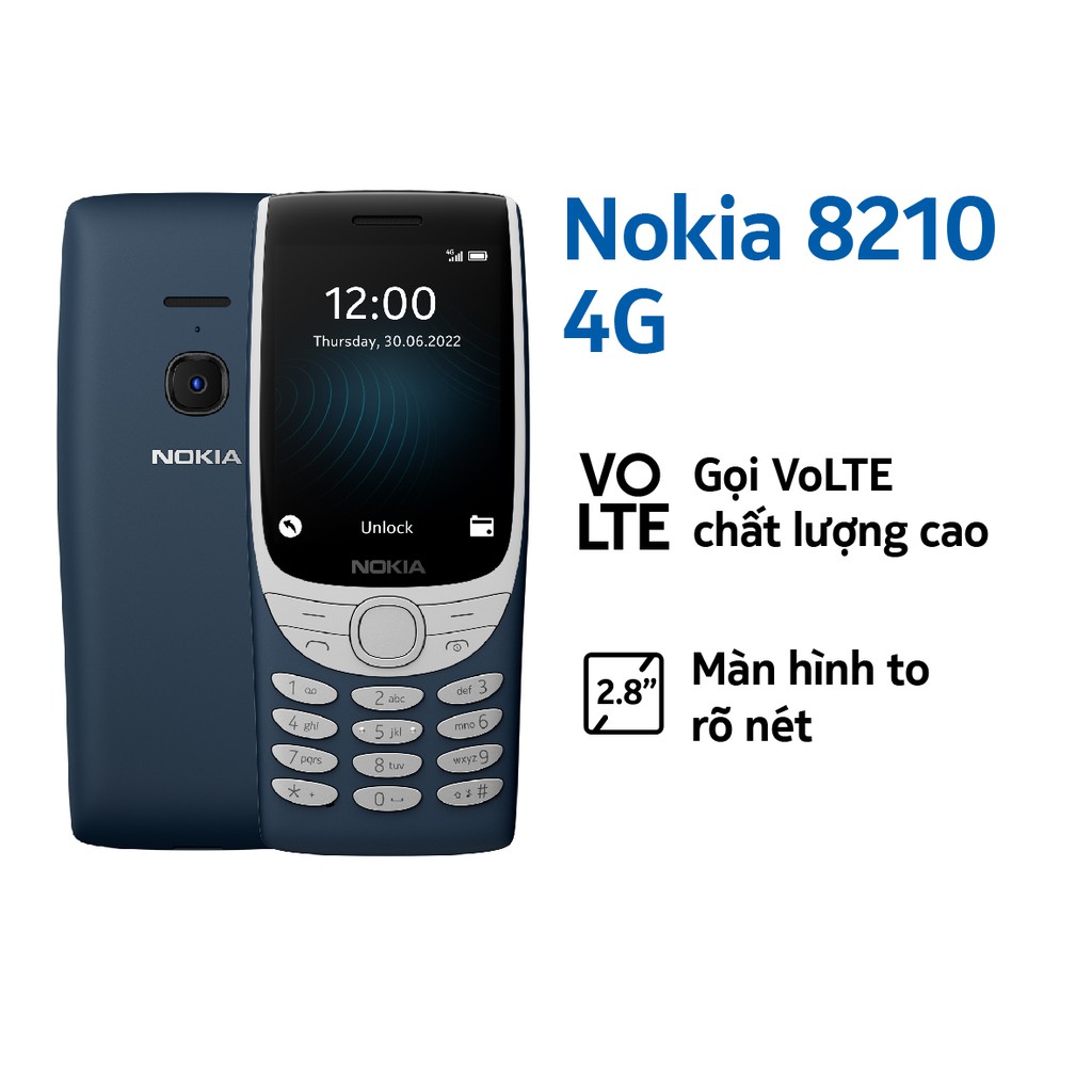Điện thoại di động Nokia 8210 4G - Hàng chính hãng