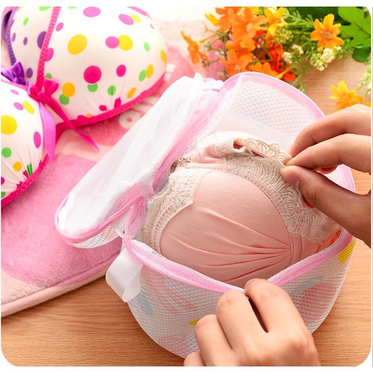 Túi Lưới Giặt Quần Áo, Đồ Lót cho máy giặt lồng đứng, lồng ngang, có khóa kéo_𝐏𝟒𝟐