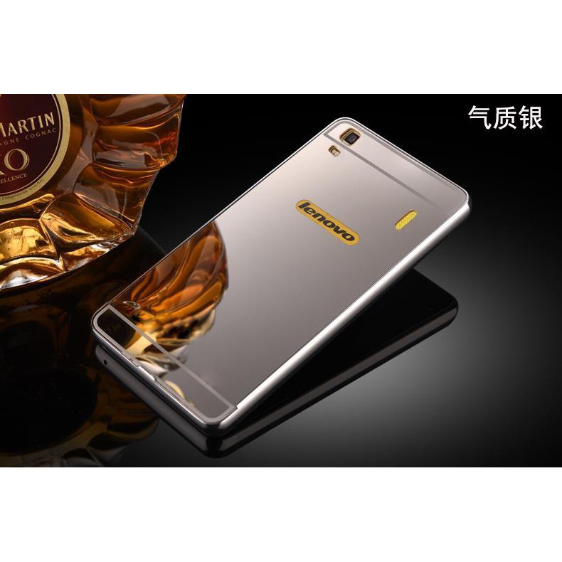 [Giá rẻ nhất ] Ốp lưng Lenovo K3 Note A7000 tráng gương viền kim loại