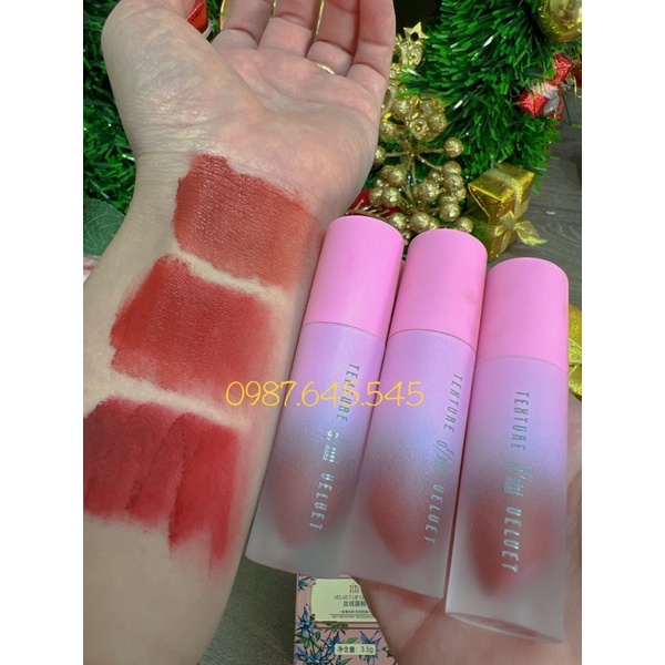 Son kem Xixi LipGlaze full hộp mẫu mới R2