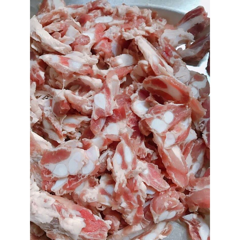 Sườn sụn non thái sẵn khay 500gr