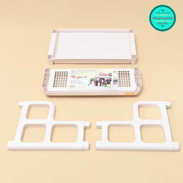 Kệ để gia vị nhà bếp nhà bếp, để đồ nhà tắm mã 5566 – Hàng chính hãng Nhựa Việt Nhật