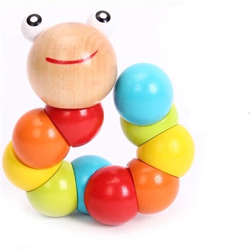 Sâu gỗ đồ chơi cho bé giải trí cực kỳ vui nhộn, giúp phát triển kỹ năng nghe, nhìn và đôi tay khéo léo - MUSHROOM