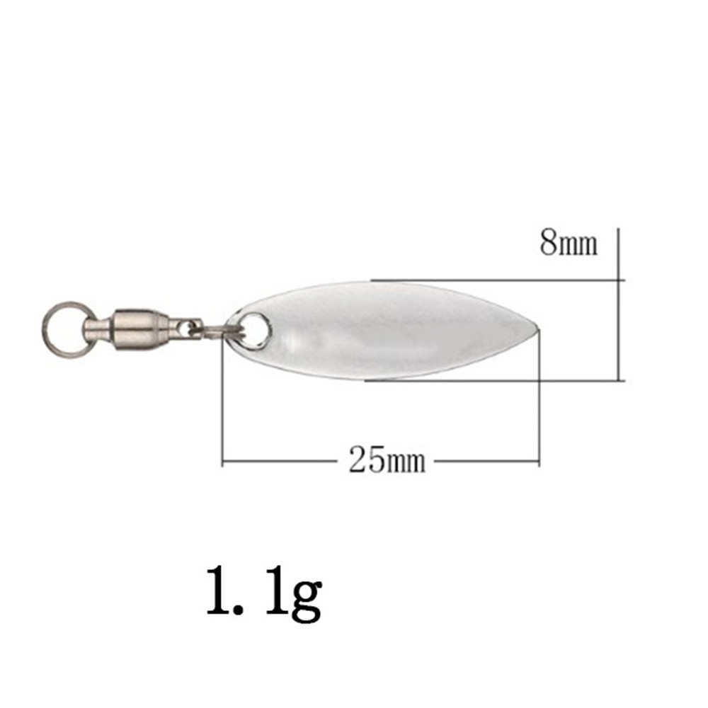 10 Mồi Giả Câu Cá Bằng Thép Không Gỉ Nhiều Màu