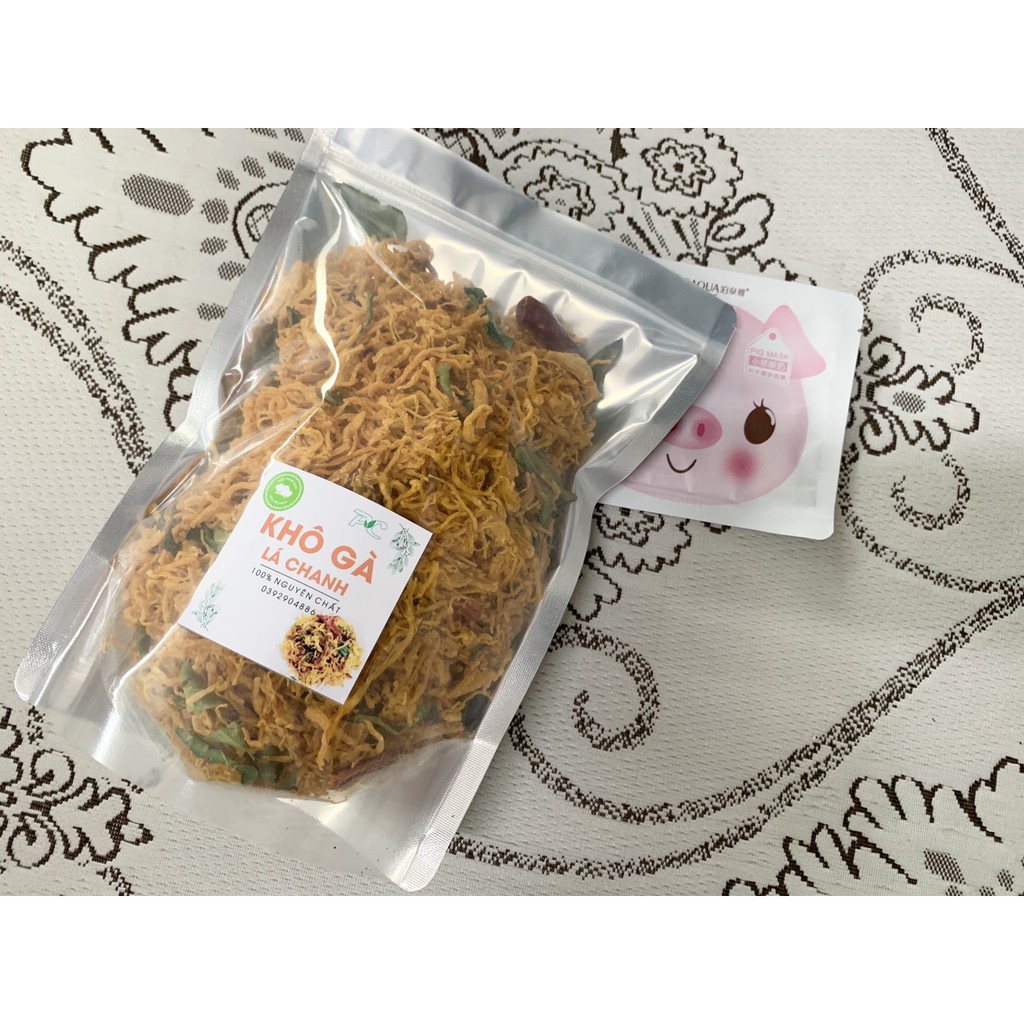 [Mã GROSALE2703 giảm 8% đơn 250K] Khô gà lá chanh nhà làm thơm ngon, vệ sinh (500gram-1kg)