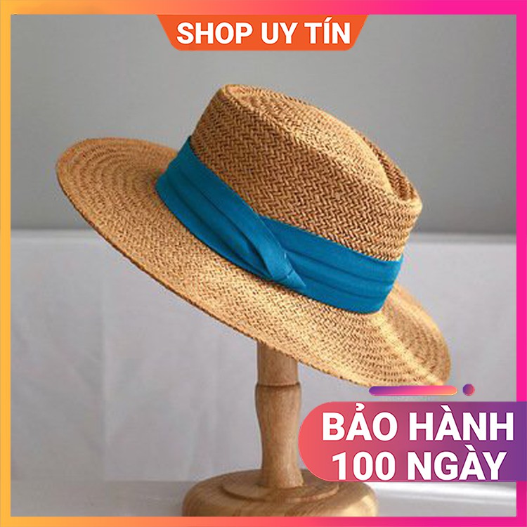 Mũ Đi Biển - Nón Cói Rộng Vành Vintage Cao Cấp Nữ Đẹp
