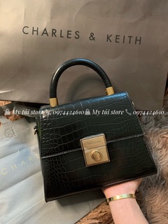Túi quai xách da rắn size 21