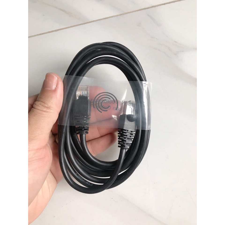 Dây cáp mạng Đúc 2 đầu RJ45 CAT5E bọc inox tốc độ 1000mbs dài 2m