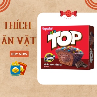 Bánh Topcake Socola (12 gói/hộp)