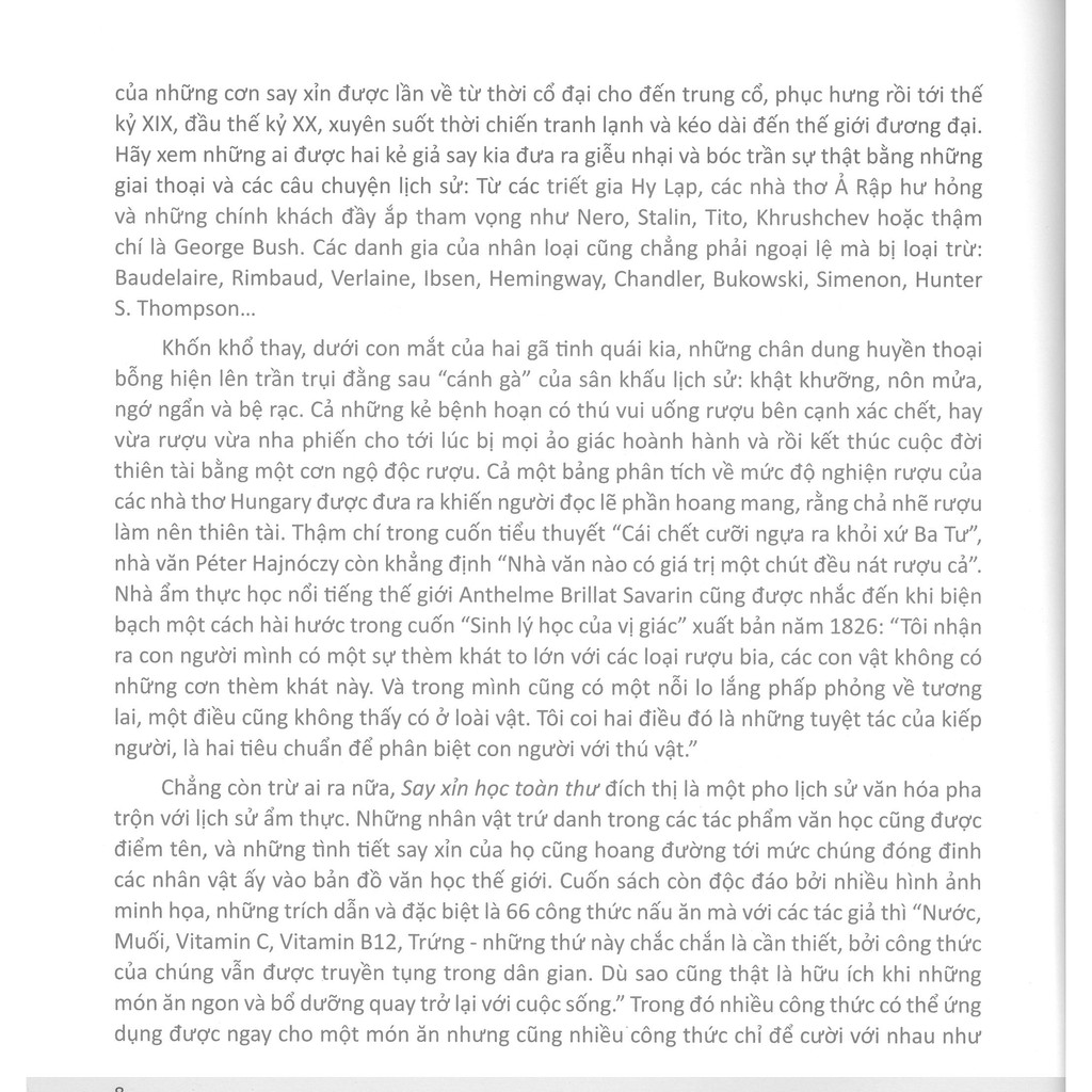 Sách - Say Xỉn Học Toàn Thư - Hay Là Lan Man Lúc Vào Bếp Sau Cơn Say | BigBuy360 - bigbuy360.vn