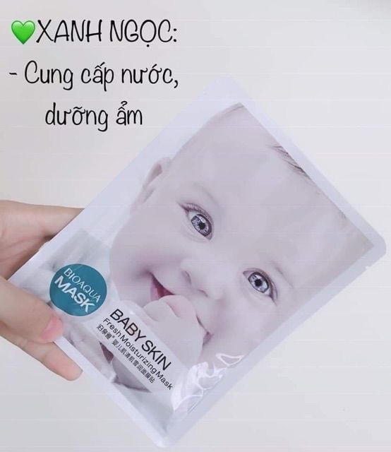 Mặt nạ baby skin Bioaqua