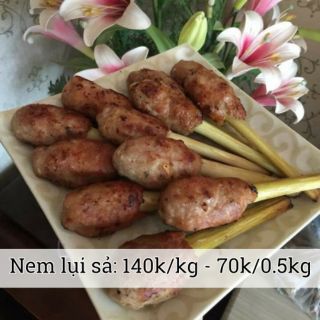 Nem lụi bọc sả cây das/lowcarb/keto