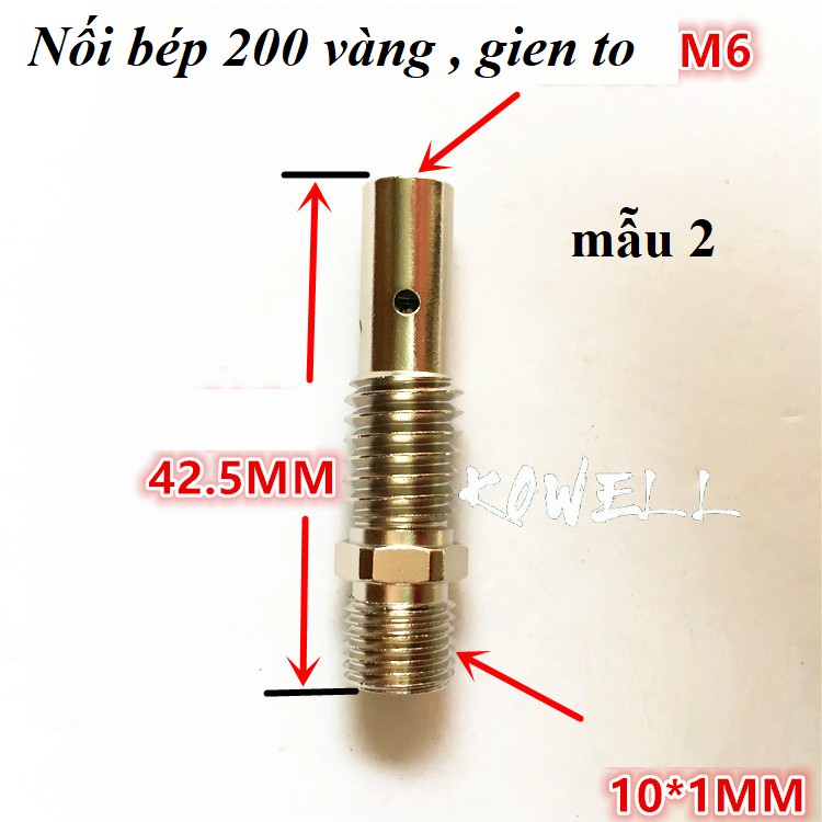 Nối bép dây hàn mig 200