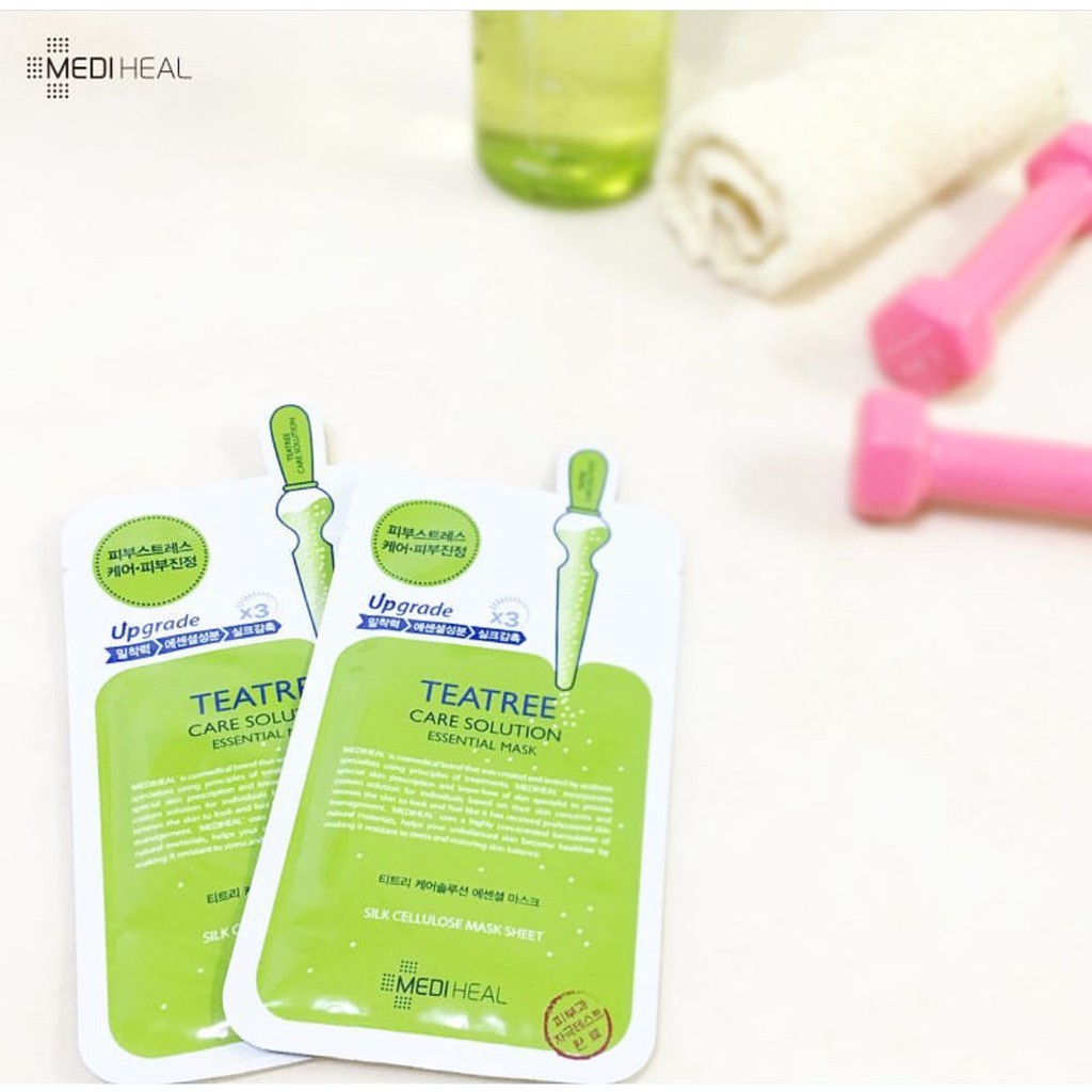 Combo 3 Mặt nạ Mediheal Teatree Care Solution Essential Mask - HAFA STORE _ Mediheal Chính Hãng